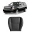 Car Front Driver Side PU Leather  Cushion Bottom  Cover for  Escalade 2007-2014 Black 3