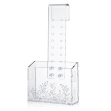 Aquarium Planter - Hanging Aquarium Plant Holder Acrylic Aquatic Plant Cups Fish Tank Plant Holder Aquarium Plant Pots B