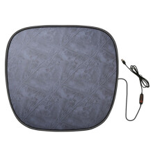 Housse de SièGe de Voiture Chauffante, Coussin de SièGe de Voiture éLectrique, Maintien au Chaud en Hiver, Briquet USB, Coussin Chauffant, PièCe