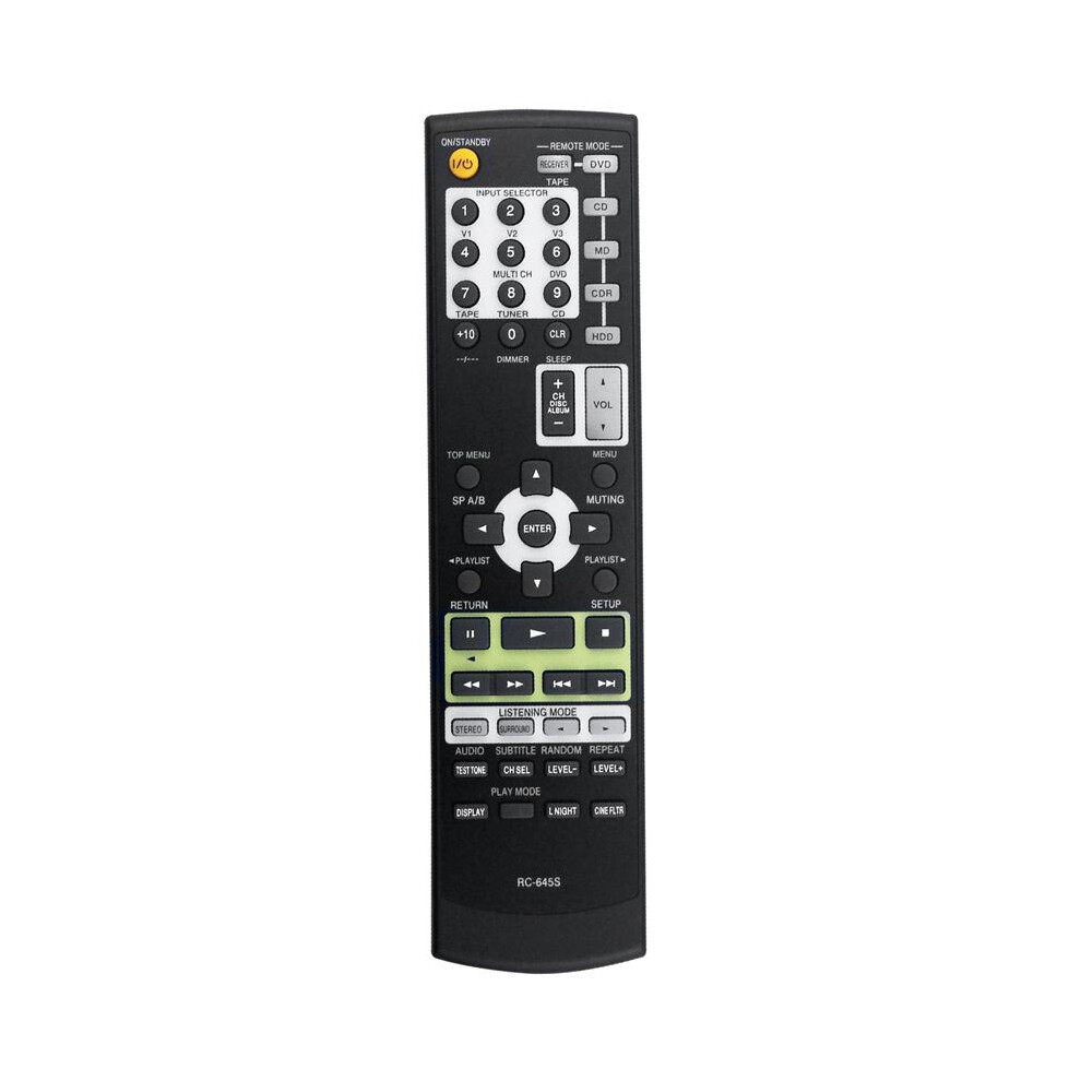Rc-645S Replace Remote Control For Home Theater System Ht-S4100 Tx-Sr304 Tx-Sr304s Ht-S4100s Hts4100 Txsr304 6031960039254