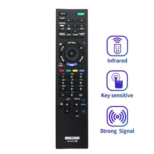 RM-ED044 Remote Control Replace for  RM-ED044 RMED044 TV Remote Control 1