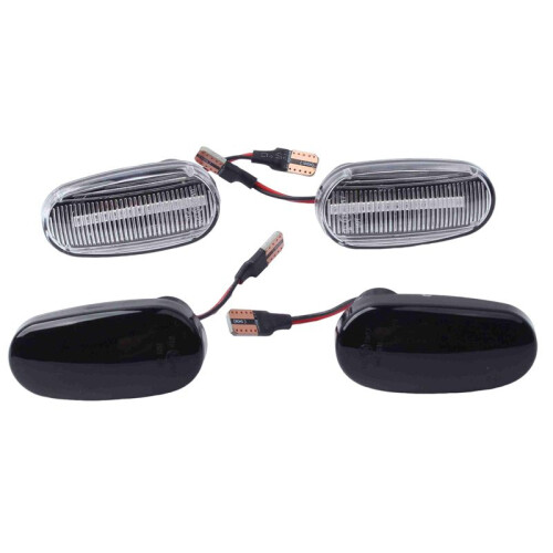 LED Dynamic Turn Signal Light Side  Sequential Blinker Lamp for  Bravo 2007-2014 for   Transparent 1