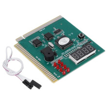 Tester Diagnostico Della Scheda Madre Scheda Postale 'Analizzatore PC un 4 Cifre per Visualizzazione Dei Guasti Scheda Madre del Computer Della