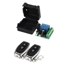 433Mhz Wireless Remote Control Universal DC12V 1CH Relay Receiver Module RF Transmitter 433 Mhz Remote Control
