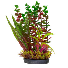 Artificial Green Plant Small Aquarium Decor for Freshwater Tank Landscaping, Hiding Spots, and Natural Aesthetics