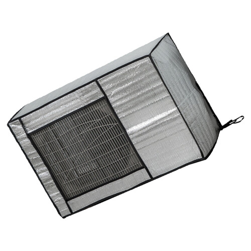 Außen-AC-Abdeckung Wasserdicht Staubdicht Sonnenschutz 2P Aluminium Polyester