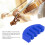 Mute universale blu per violino - Adatta a violini 4/4, 3/4, 1/2 e 1/4 3