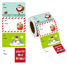 500 Stück Weihnachtsverpackungsetiketten für Verpackungen, 5-32H