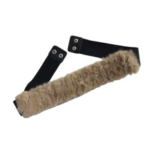Dehnbarer Retro-Taillengürtel mit verstellbarem Fell,-khaki