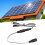 3.3ft Solar Panel Extension Cable DC for LED Lights & Surveillance Cameras 7