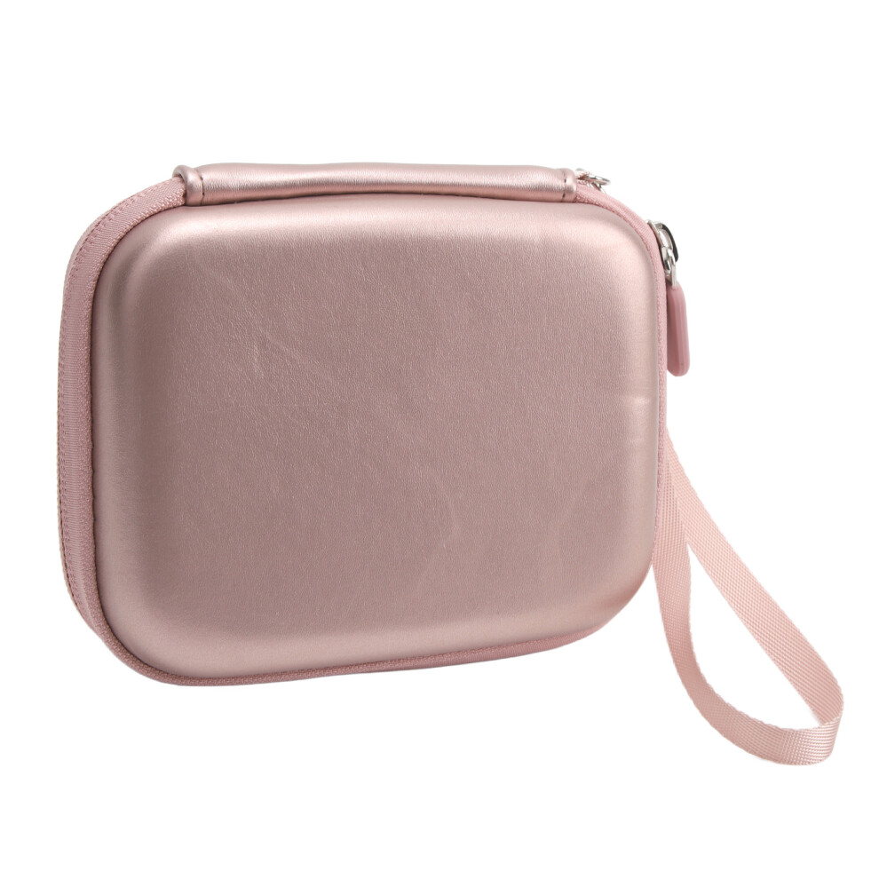 Camera Protective Bag For Mini Evo Link Liplay Blush Pu Leather Design Gold 4991369779170