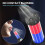 Alcohol Breathalyzer with Accurate Digital Sensor, Professional Rechargeable Tester for Driving Safety 3