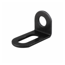 10pcs Black L Shaped Angle Brackets for Shelves, Adjustable Metal Corner Supports with Screws