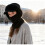Verdickter gestrickter Ushanka-Halsmanschette, pelziges-braun 6