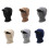 Verdickter gestrickter Ushanka-Halsmanschette, pelziges-braun 2