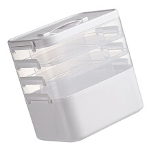 Mehrschichtige Medikamenten-Organizer-Box mit-groß 4