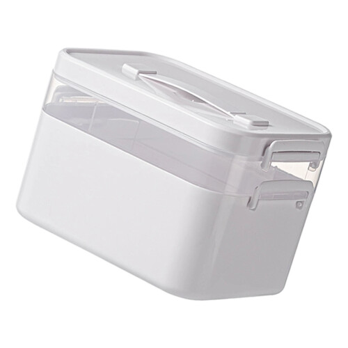 Mehrschichtige Medikamenten-Organizer-Box mit-klein 2
