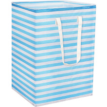 Practical Laundry Organizer, Collapsible Laundry Baskets with Reinforced Long Handle for Freestanding Stability, Water-resistant & Moisture-proof