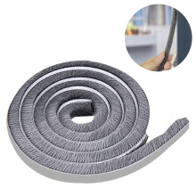 Weather Stripping Brush, Innovative Seal For Your Home, High-Density Soft Hair Provides Superior Insulation, Anti-Aging Sealing For Long-Lasting