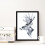 Εντυπωσιακή ξύλινη κορνίζα αφίσας από MDF, η κατασκευή από μασίφ ξύλο εξασφαλίζει 4