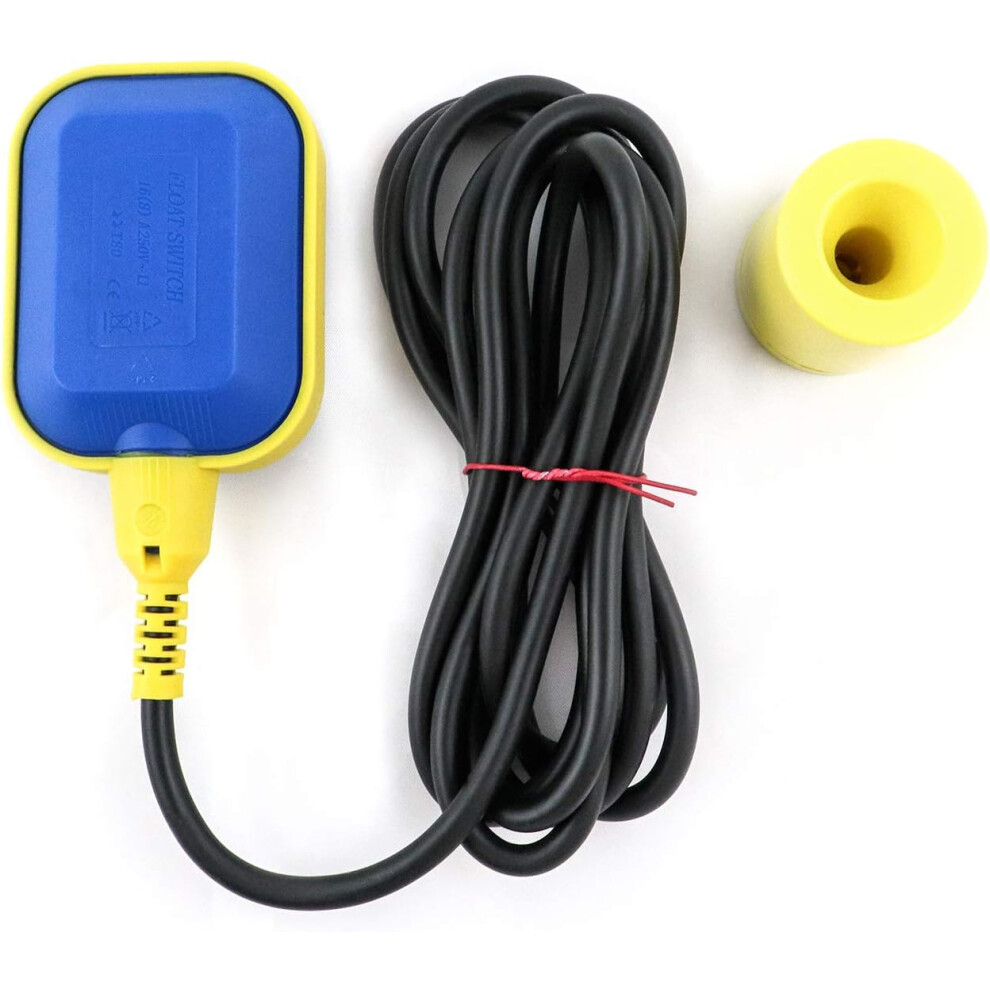Liquid Level Sensor For Pumps, Ip68 Waterproof Float Switch With Reliable Performance For Sump Pump Control, Adjustable Water Flow Control (2M Cable) 9128293879866
