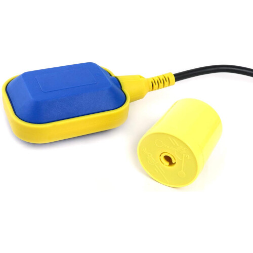 Adjustable Water Flow Control, IP68 Waterproof Float Switch for Automatic Water Level Adjustment, Polypropylene Material for Durability (2m Cable) 2