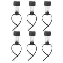 Solar Power LED Lights 6Pack Waterproof For Above Ground Pools Solar Powered Pool Lamps Energy Efficient Lighting