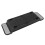 Adjustable Black Bath Shelf - Space-Saving Organizer with Wine Slot 11