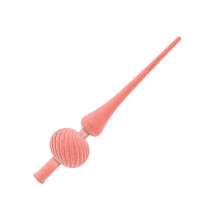 Kalebas vorm kerstboom topdecoratie voor-Roze
