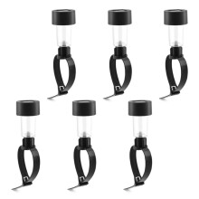 Solar Lights For Above Ground Pools 6Piece Set, Pool Lighting, Outdoor Garden Pond Lighting, Energy Efficient