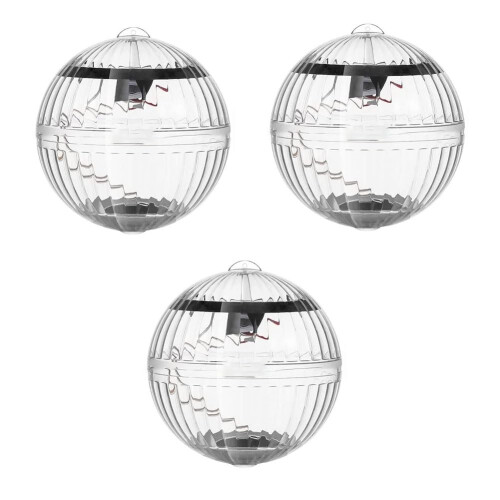 Solar Floating Pool Light 3 Pack Waterproof LED Color Changing Pond Lights