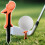 Course Golf Tee, 10Degree Tilted Tees, Tapered Base, Low Friction, Accuracy Improver For Beginners Training Lesson 2
