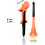 Course Golf Tee, 10Degree Tilted Tees, Tapered Base, Low Friction, Accuracy Improver For Beginners Training Lesson 4