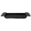 Adjustable Black Bath Shelf - Space-Saving Organizer with Wine Slot 3