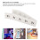 NFC-Tags PVC Wasserdicht 504 Bytes 30 Stück Programmierbare Aufkleber für TagMo Weiß 6