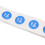 30 Blau Wasserfeste PVC NFC-Tags 504 Bytes Programmierbare Aufkleber für die mobile Nutzung 9