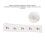 NFC-Tags PVC Wasserdicht 504 Bytes 30 Stück Programmierbare Aufkleber für TagMo Weiß 4