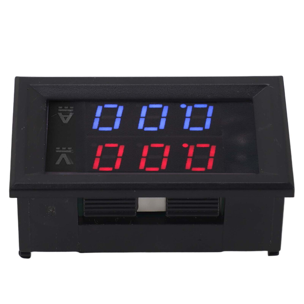Digital Voltmeter Ammeter Dc0â100V 100A Scratch Resistant Abs 8761369782076