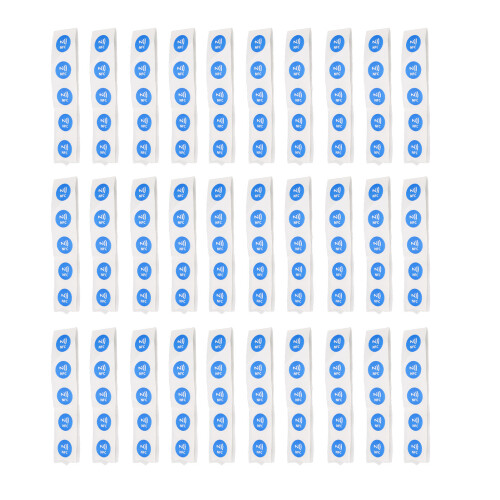 30 Blau Wasserfeste PVC NFC-Tags 504 Bytes Programmierbare Aufkleber für die mobile Nutzung 2