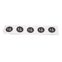 30 pezzi di etichette NFC in PVC impermeabile da 504 byte per TagMo - Nero