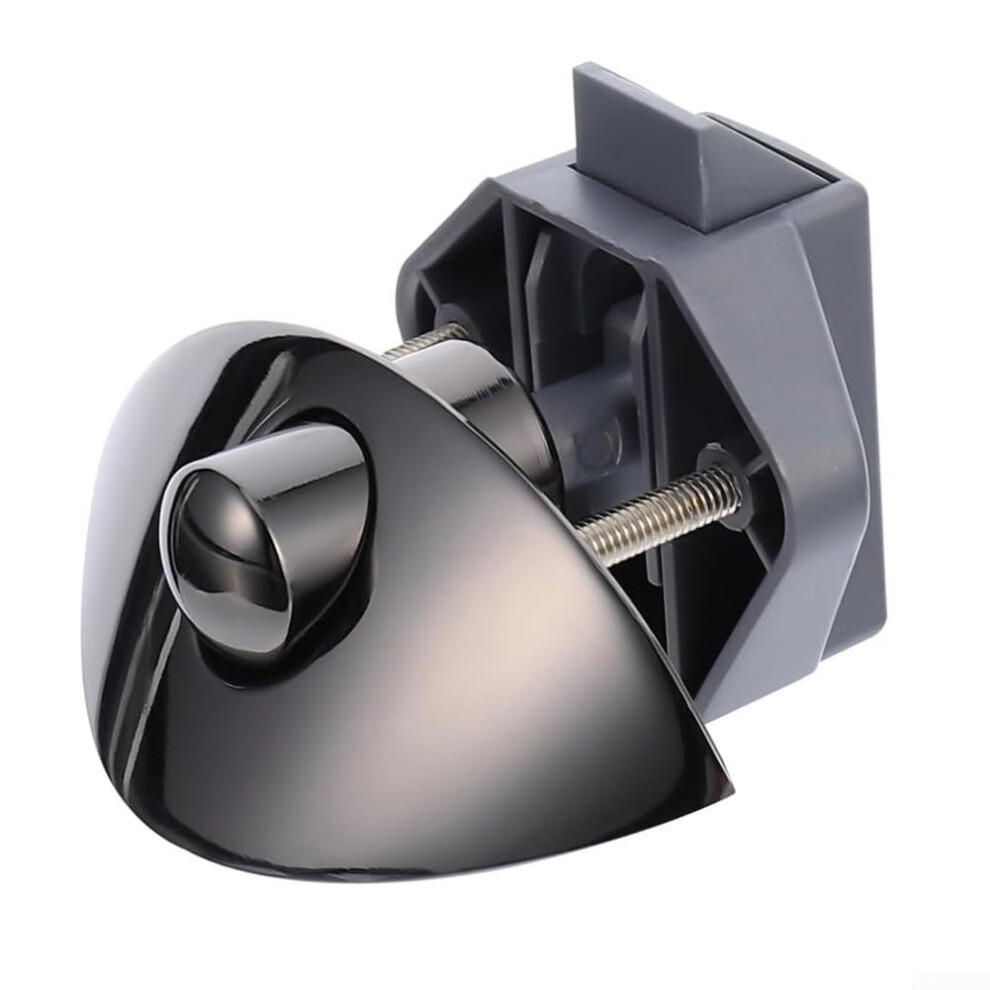 Rv Cabinet Push Lock 1416Mm Half Moon Design For Motorhome Yacht Trailer, Secure Gray Latch 9189345242540