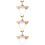 3St Glitter Gouden Zeemeermin Haaraccessoires Verkleedfeest 10