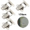 Stainless Steel Toggle Latch Clamp 4pc, Spring Loaded, Rustproof, Secure Closure for Cabinets and Boxes 3