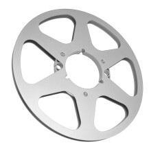 10 Inch Aluminum Alloy Empty Tape Reel for 1/4 Inch Recording Sound Systems