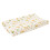 Changing Pad Cover Removable Floral Design Compatible with Standard Changing Tables Breathable Comfortable Multi-Size 1