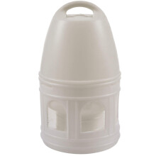 Removeble White Plastic Drinker With Handle For Pigeons Bird Supplies 29Cm X 17Cm Removable Waterer White Plastic