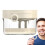 Denture Cleaning Case with BuiltIn Mirror and Deep Cleaning Tools for Retainer and Denture Storage 1