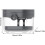 Denture Soaking Container Mirror Included For Dentures Night Guards And Retainers Gray 4