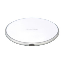 Fast 15W Wireless Charger for iPhone 14 & Samsung Galaxy White