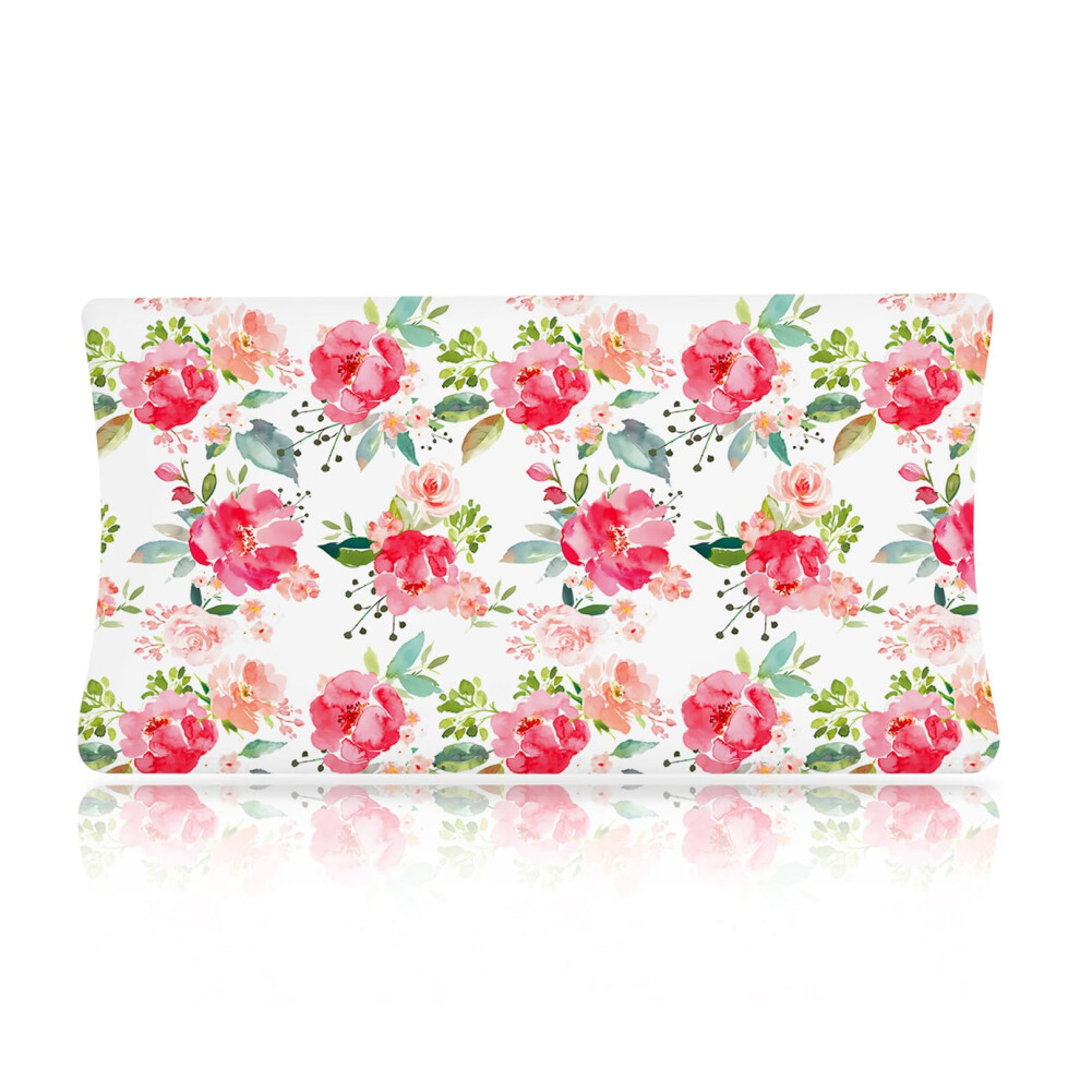 Portable Elastic Baby Changing Pad Cover, Soft Portable Pad for Kids, Machine Washable, Fits Standard Changing Tables